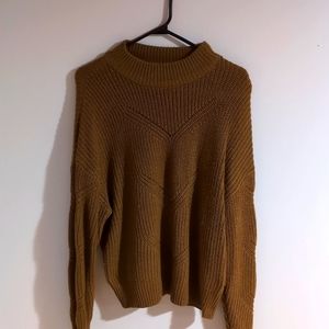 Mockneck sweater 🤎